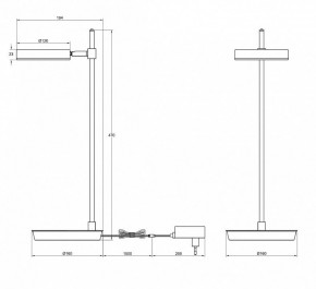 Настольная лампа декоративная Maytoni Fad MOD070TL-L8W3K в Невьянске - nevyansk.mebel24.online | фото 3