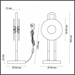 Настольная лампа декоративная Odeon Light Magnet 5407/12TL в Невьянске - nevyansk.mebel24.online | фото 4