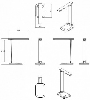 Настольная лампа офисная Arte Lamp London A5124LT-1BK в Невьянске - nevyansk.mebel24.online | фото 2