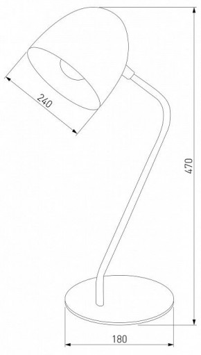 Настольная лампа офисная TK Lighting Soho 5036 Soho Black в Невьянске - nevyansk.mebel24.online | фото 2
