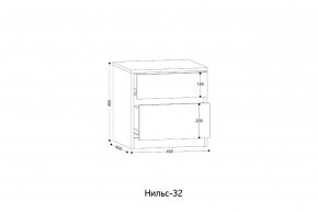НИЛЬС - 32 Тумба в Невьянске - nevyansk.mebel24.online | фото 2