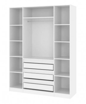 ПАРУС Шкаф 4-х ств. 1600 в Невьянске - nevyansk.mebel24.online | фото 2