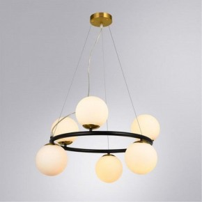 Подвесная люстра Arte Lamp Alcor A2224SP-6BK в Невьянске - nevyansk.mebel24.online | фото 2