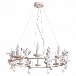 Подвесная люстра Arte Lamp Amur A1133SP-8WG в Невьянске - nevyansk.mebel24.online | фото 2