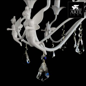 Подвесная люстра Arte Lamp Angelina A5349LM-8WH в Невьянске - nevyansk.mebel24.online | фото 5