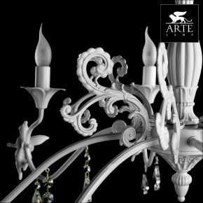 Подвесная люстра Arte Lamp Angelina A5349LM-8WH в Невьянске - nevyansk.mebel24.online | фото 6