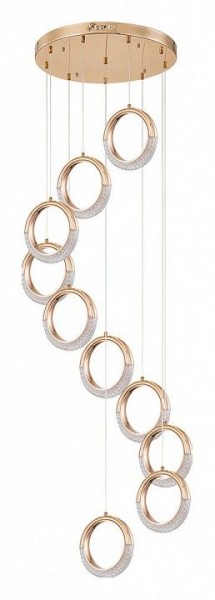 Подвесная люстра Arte Lamp Montana A7777SP-10GO в Невьянске - nevyansk.mebel24.online | фото