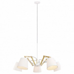 Подвесная люстра Arte Lamp Pinocchio A5700LM-5WH в Невьянске - nevyansk.mebel24.online | фото 2