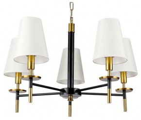 Подвесная люстра Arte Lamp Riccardo A4075LM-5BK в Невьянске - nevyansk.mebel24.online | фото