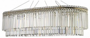 Подвесная люстра Arti Lampadari Ovindoli Nickel Ovindoli L 1.5.120x40.101 G в Невьянске - nevyansk.mebel24.online | фото