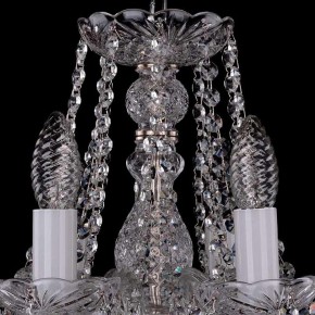 Подвесная люстра Bohemia Ivele Crystal 1402 1402/10/160/Ni в Невьянске - nevyansk.mebel24.online | фото 4