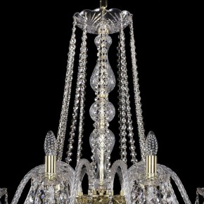 Подвесная люстра Bohemia Ivele Crystal 1402 1402/10/360/G в Невьянске - nevyansk.mebel24.online | фото 4