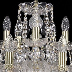 Подвесная люстра Bohemia Ivele Crystal 1402 1402/10+5/240/G в Невьянске - nevyansk.mebel24.online | фото 4
