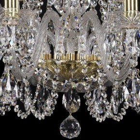 Подвесная люстра Bohemia Ivele Crystal 1402 1402/10+5/300/G в Невьянске - nevyansk.mebel24.online | фото 3