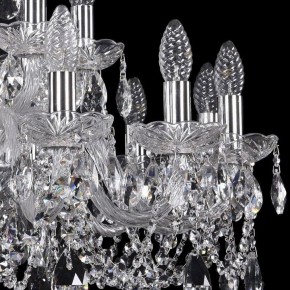 Подвесная люстра Bohemia Ivele Crystal 1402 1402/12+6/240/Ni в Невьянске - nevyansk.mebel24.online | фото 2