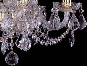 Подвесная люстра Bohemia Ivele Crystal 1402 1402/5/141/G/Leafs в Невьянске - nevyansk.mebel24.online | фото 2