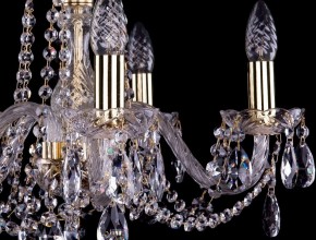 Подвесная люстра Bohemia Ivele Crystal 1402 1402/5/160/G в Невьянске - nevyansk.mebel24.online | фото 2