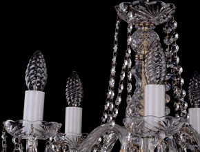 Подвесная люстра Bohemia Ivele Crystal 1402 1402/5/160/Pa в Невьянске - nevyansk.mebel24.online | фото 3