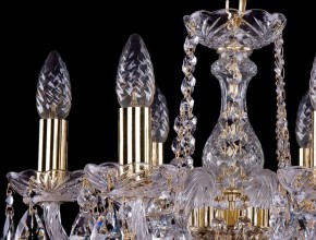 Подвесная люстра Bohemia Ivele Crystal 1402 1402/6/141/G в Невьянске - nevyansk.mebel24.online | фото 3