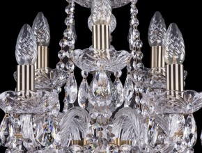 Подвесная люстра Bohemia Ivele Crystal 1402 1402/6_3/195/Pa в Невьянске - nevyansk.mebel24.online | фото 3