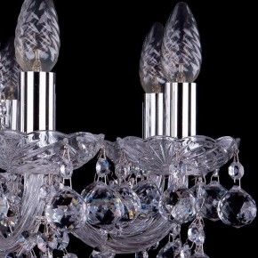 Подвесная люстра Bohemia Ivele Crystal 1402 1402/8/195/Ni/Balls в Невьянске - nevyansk.mebel24.online | фото 2