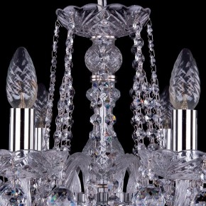 Подвесная люстра Bohemia Ivele Crystal 1402 1402/8/195/Ni/Balls в Невьянске - nevyansk.mebel24.online | фото 5