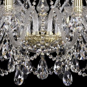 Подвесная люстра Bohemia Ivele Crystal 1411 1411/10/300/G в Невьянске - nevyansk.mebel24.online | фото 3