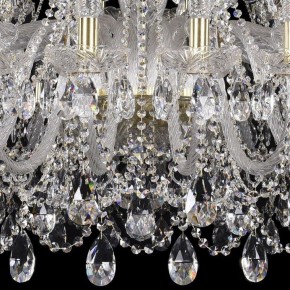 Подвесная люстра Bohemia Ivele Crystal 1411 1411/24+12/460/G в Невьянске - nevyansk.mebel24.online | фото 3