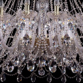 Подвесная люстра Bohemia Ivele Crystal 1411 1411/24/530/G в Невьянске - nevyansk.mebel24.online | фото 3