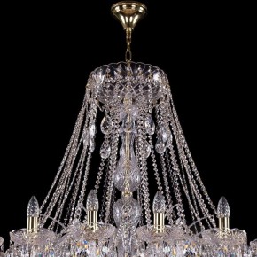 Подвесная люстра Bohemia Ivele Crystal 1411 1411/24/530/G в Невьянске - nevyansk.mebel24.online | фото 4