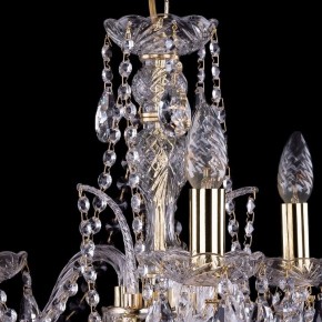 Подвесная люстра Bohemia Ivele Crystal 1411 1411/3/141/G в Невьянске - nevyansk.mebel24.online | фото 4
