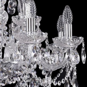 Подвесная люстра Bohemia Ivele Crystal 1411 1411/8+4/195/Ni в Невьянске - nevyansk.mebel24.online | фото 2