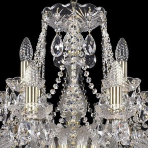 Подвесная люстра Bohemia Ivele Crystal 1413 1413/12+6/300/G в Невьянске - nevyansk.mebel24.online | фото 4