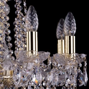 Подвесная люстра Bohemia Ivele Crystal 1413 1413/8/165/G в Невьянске - nevyansk.mebel24.online | фото 2
