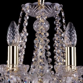 Подвесная люстра Bohemia Ivele Crystal 1413 1413/8/165/G в Невьянске - nevyansk.mebel24.online | фото 4