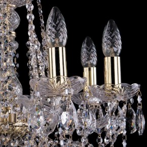 Подвесная люстра Bohemia Ivele Crystal 1413 1413/8/165/G/Tube в Невьянске - nevyansk.mebel24.online | фото 2