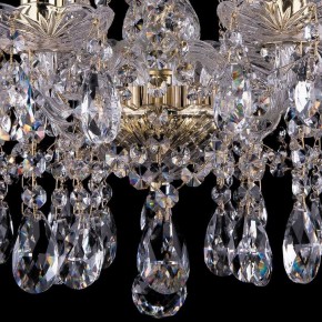 Подвесная люстра Bohemia Ivele Crystal 1413 1413/8/165/G/Tube в Невьянске - nevyansk.mebel24.online | фото 3
