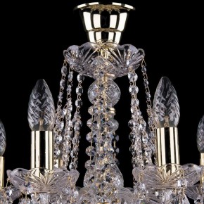 Подвесная люстра Bohemia Ivele Crystal 1413 1413/8/165/G/Tube в Невьянске - nevyansk.mebel24.online | фото 4