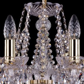 Подвесная люстра Bohemia Ivele Crystal 1413 1413/8/200/G в Невьянске - nevyansk.mebel24.online | фото 5