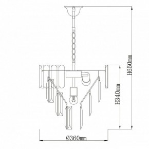 Подвесная люстра De City Бриз 35 111014205 в Невьянске - nevyansk.mebel24.online | фото 8