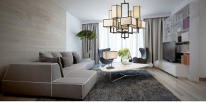 Подвесная люстра Divinare Porta 5933/01 LM-8 в Невьянске - nevyansk.mebel24.online | фото 4