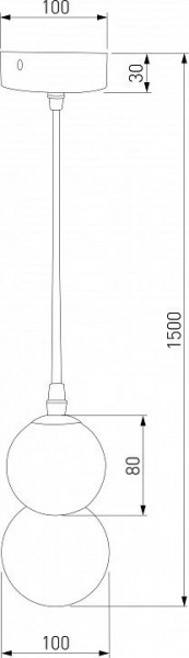 Подвесная люстра Eurosvet Polar 50250/1 LED черный в Невьянске - nevyansk.mebel24.online | фото 3