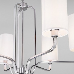 Подвесная люстра Eurosvet Purezza 60128/6 хром в Невьянске - nevyansk.mebel24.online | фото 5