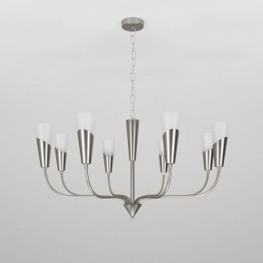 Подвесная люстра Eurosvet Rhyton 60167/8 никель в Невьянске - nevyansk.mebel24.online | фото 3