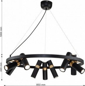 Подвесная люстра Favourite Light point 2997-9P в Невьянске - nevyansk.mebel24.online | фото 6