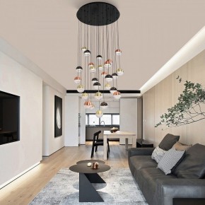 Подвесная люстра Favourite Luna 4371-27P в Невьянске - nevyansk.mebel24.online | фото 3