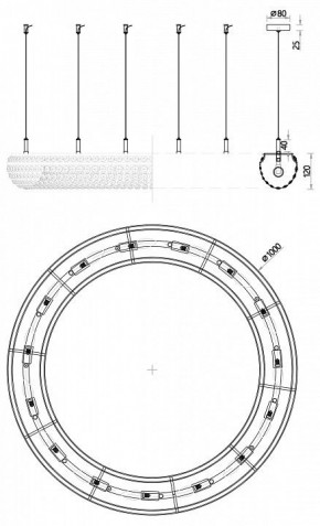 Подвесная люстра Favourite Monilibus 4015-15P в Невьянске - nevyansk.mebel24.online | фото 5