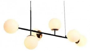 Подвесная люстра iLamp Golden 9136P/6 BK-WH в Невьянске - nevyansk.mebel24.online | фото