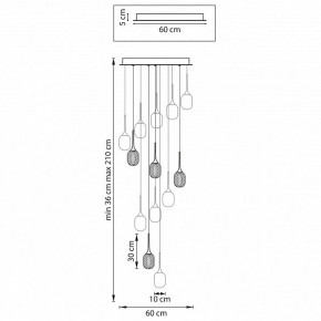 Подвесная люстра Lightstar Acrile 738131 в Невьянске - nevyansk.mebel24.online | фото 7