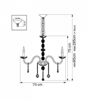 Потолочная люстра Lightstar Limpio 722064 в Невьянске - nevyansk.mebel24.online | фото 3